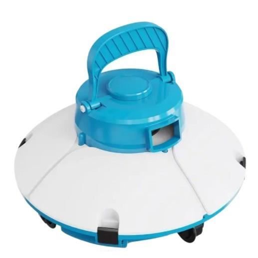 BESTWAY Frisbee Robotstofzuiger – Slimme Reiniging voor Zwembaden met Vlakke Bodem