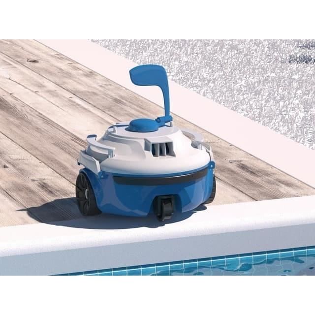 BESTWAY Guppy Zwembadrobot – Compacte Batterijrobot voor Vlakke Bodems