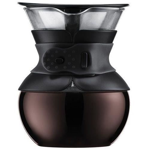 BODUM Koffiezetapparaat – Compact en Duurzaam met Roestvrijstalen Filter, 0,5 L – 4 Kopjes