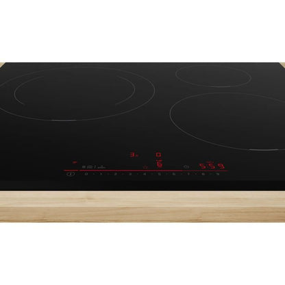 BOSCH PIJ631HB1E Inductiekookplaat – 3 Zones met Kracht en Precisie in Strak Zwart Design (59 cm)