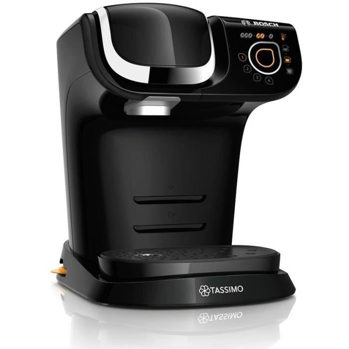 BOSCH TAS6502 Multidrank Koffiemachine – Compact & veelzijdig in stijlvol zwart