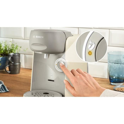 BOSCH TASSIMO T16 Finesse – Multidrink Koffiemachine in stijlvol Vanille, 1400 W