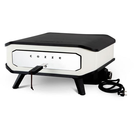 COZZE 90356 Elektrische Pizzaoven 17” – Krachtige Oven met Deur voor Grote Pizza’s