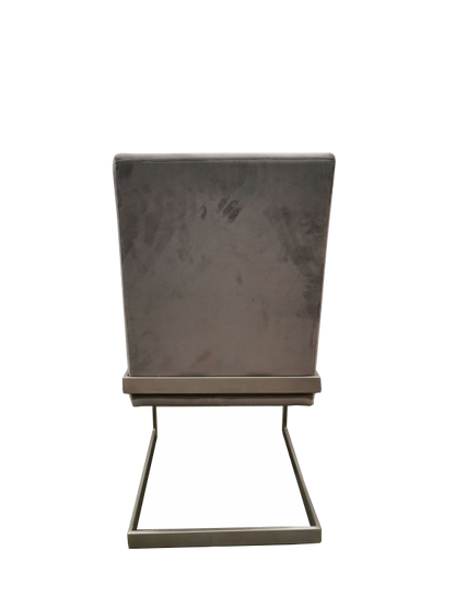 CORAL SMALL DINING CHAIR IN DIAMOND (SET OF 2) Tijdloos & Comfortabel – Breuer-stoel in Modern Design met Flintkleurig Kunstleer
