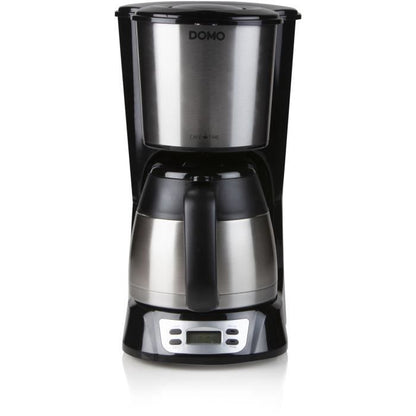 DOMO DO709K Filterkoffiezetapparaat – 1000W, 1L Capaciteit, 8 Kopjes met LCD-scherm en 24-uurs Timer