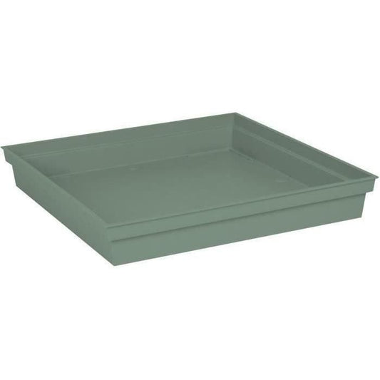 EDA PLASTIQUE Toscaanse vierkante schotel – 40 cm – Lauriergroen