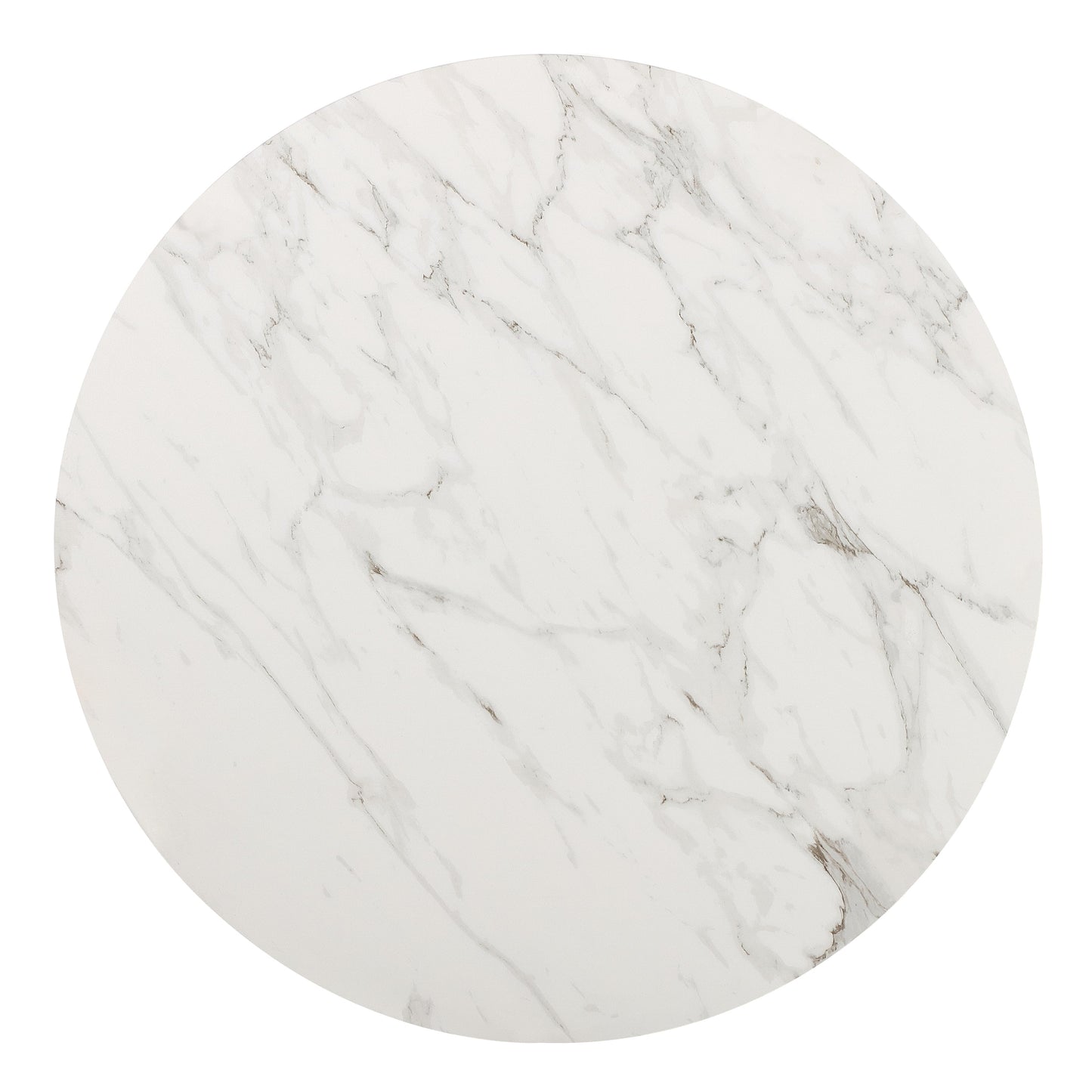 WINSTON STONE TOP METAL BASE ROUND DINING TABLE IN OAT MILK AND CHAMPAGNE Modern Tafeldesign met Velvet Luxe – Stijlvolle Eettafel voor de Nieuwe Generatie