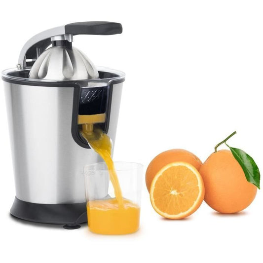 H.KOENIG AGR80 Citruspers – Krachtige citruspers met hendelarm in stijlvol grijs