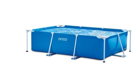 INTEX Rechthoekig Buiszwembad – Compact Zwemplezier van 220 x 150 x 60 cm