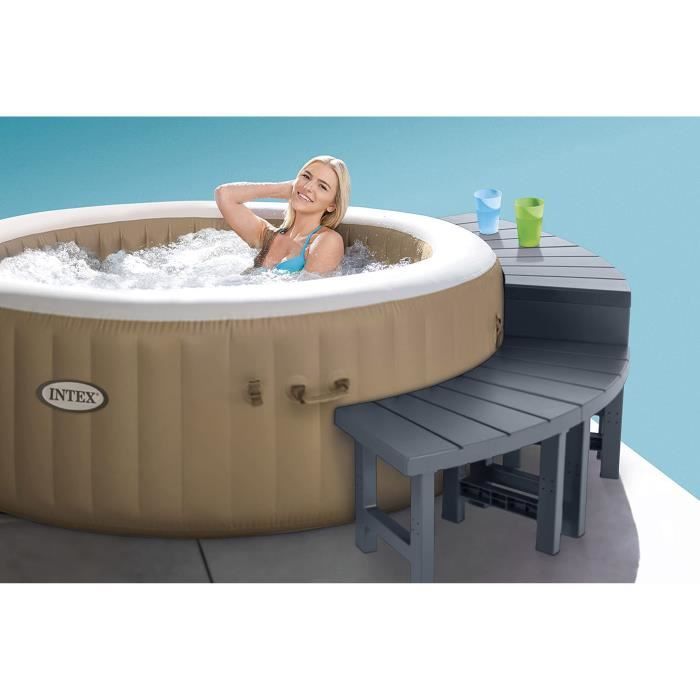 INTEX 28515 Hoofdsteunset – 4‑delige Comfortset voor Ronde Spa’s