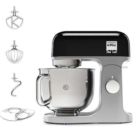 KENWOOD KMX750BK Patisserie Keukenrobot – Stijlvolle 5L Mixer in Elegant Zwart