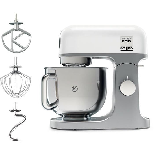 KENWOOD KMX750WH Patisserierobot – Krachtige Elegantie in Tijdloos Wit