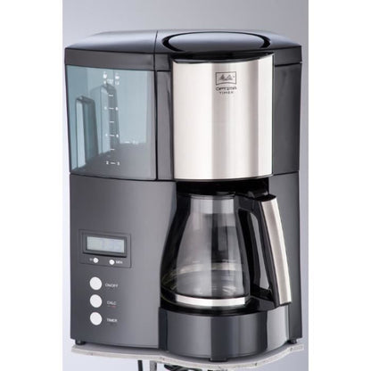 Melitta Optima Timer 100801 – Programmeerbare filterkoffiemachine in stijlvol zwart