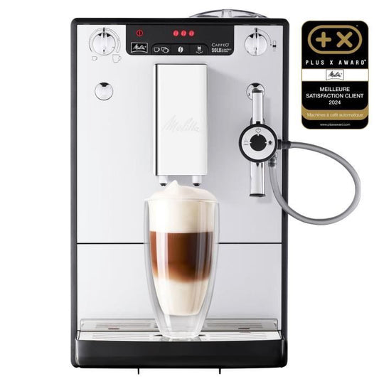 MELITTA Solo & Perfect Milk E957-203 – Compacte Koffiebeleving met Melkspecialiteiten