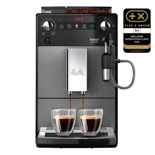 MELITTA Avanza F270-100 Koffiezetapparaat – Compacte Volautomaat in Titaniumgrijs