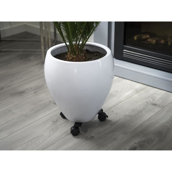 NATURE Plant Stand – Uitschuifbaar en Stijlvol in Zwart Metaal