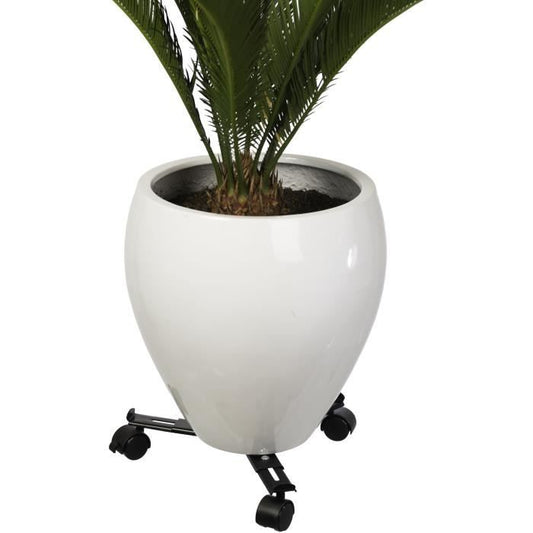 NATURE Plant Stand – Uitschuifbaar en Stijlvol in Zwart Metaal
