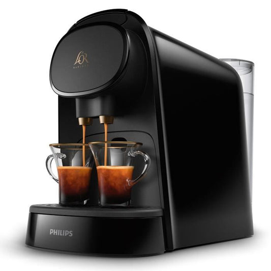 PHILIPS L'Or Barista LM8012/60 Dubbele Espressomachine – Geniet van één of twee kopjes tegelijk in stijlvol Piano Black