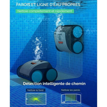 BESTWAY Aquaglide Zwembadrobotstofzuiger – Autonoom & Draadloos voor Vlakke Bodems