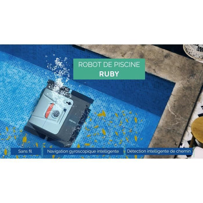 BESTWAY Aquaglide Zwembadrobotstofzuiger – Autonoom & Draadloos voor Vlakke Bodems