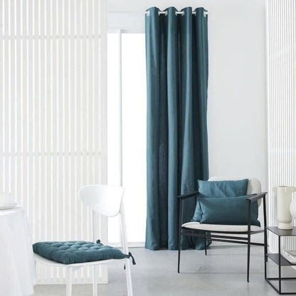TODAY ringgordijn – 140 x 240 cm – 100% katoen met pauwdesign voor een elegante make-over
