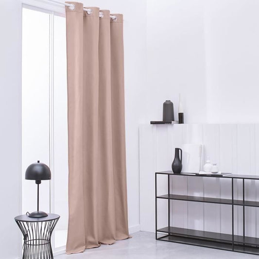 TODAY ESSENTIEEL UNI THERMISCH ISOLEREND GORDIJN 140 × 240 CM – ROZE ZAND Zachte Warmte & Elegantie – Functioneel Gordijn in Trendkleur