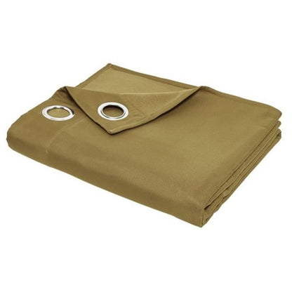 TODAY ESSENTIEEL UNI THERMISCH ISOLEREND GORDIJN 140 × 240 CM – BRONS Warmte met Klasse – Stijlvol Isolerend Gordijn voor Elke Ruimte