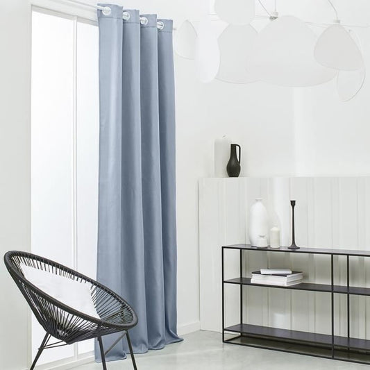 TODAY ESSENTIEEL UNI THERMISCH ISOLEREND GORDIJN 140 × 240 CM – DENIM Stijlvol & Energiezuinig – Voor Warmte, Rust en Moderne Klasse