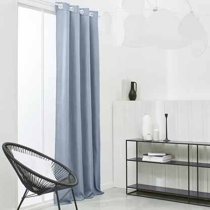 TODAY ESSENTIEEL UNI THERMISCH ISOLEREND GORDIJN 140 × 240 CM – DENIM Stijlvol & Energiezuinig – Voor Warmte, Rust en Moderne Klasse
