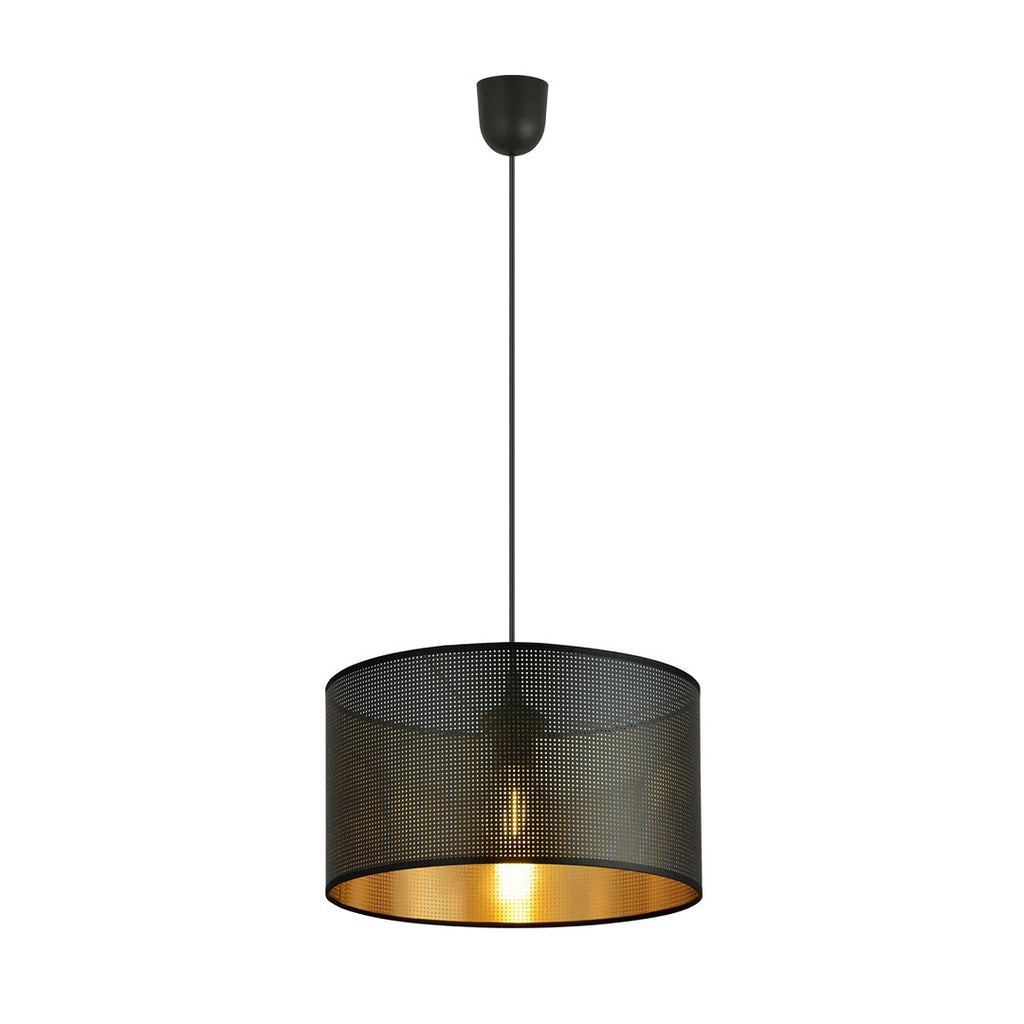 ASTON Hanglamp – Stijlvol Minimalisme met Zwarte & Gouden Accenten
