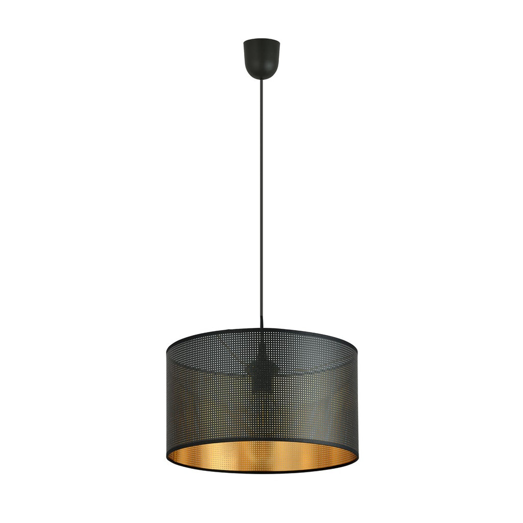 ASTON Hanglamp – Stijlvol Minimalisme met Zwarte & Gouden Accenten