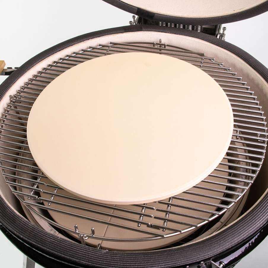 Yakiniku Grillzubehör Kamado 22 Pizzastein – Perfekte Pizzen auf dem Grill