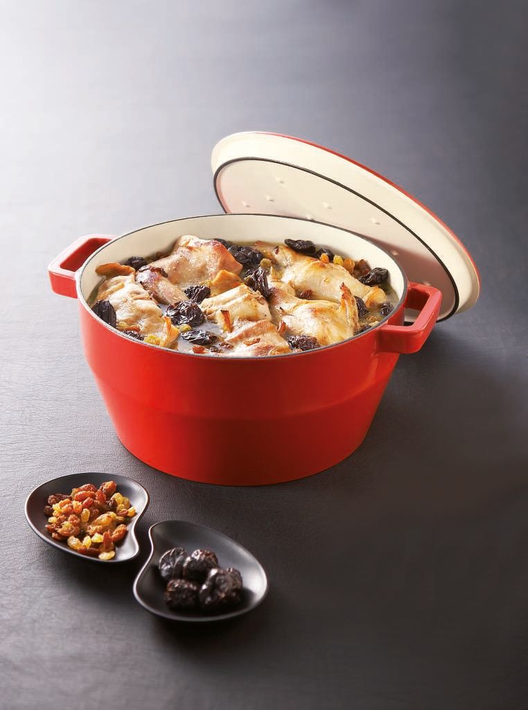 Pyrex Slowcook Braadpan – Rond, 3L – Rood