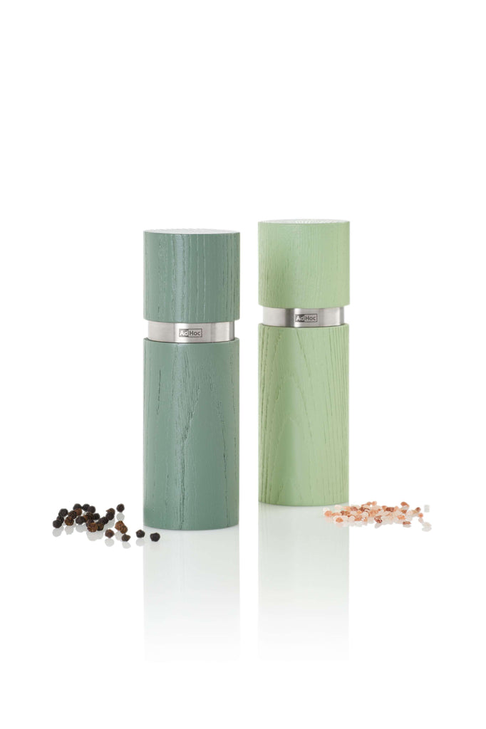 AdHoc Textura Salt and Pepper Mill Set – Luxury, Precision and Style in Your Kitchen!