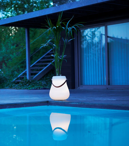 Nordic D’luxx Bloempot – Slimme Sfeerbrenger met Licht & Geluid