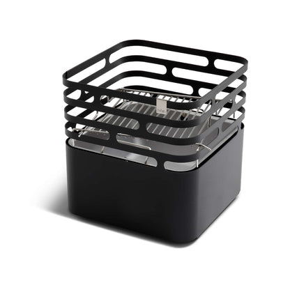 HÖFATS Cube Vuurkorf met Grillrooster – Stijlvolle Alleskunner voor Buiten