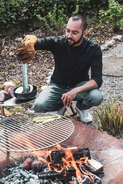 HÖFATS TRIPLE Grillrooster – Verander je Vuurschaal in een BBQ