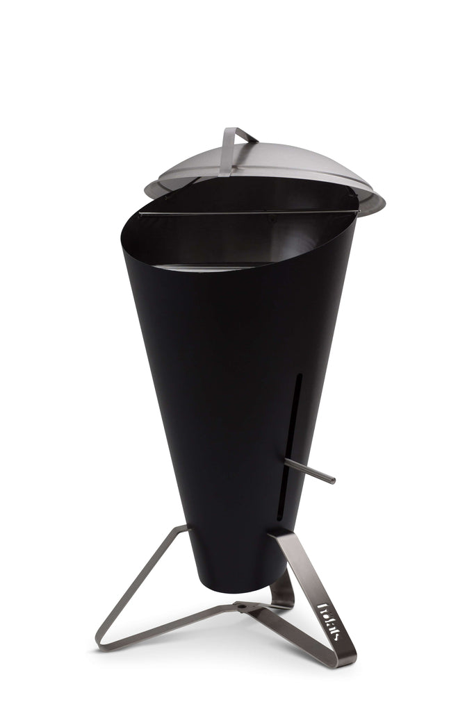 Höfats Cone Houtskool Barbecue – Innovatieve Warmteregeling & Strak Design
